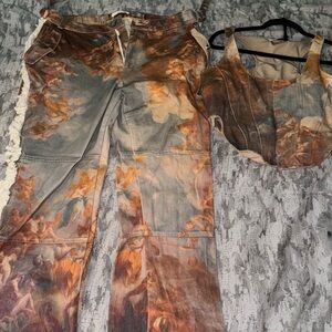 manieredevoir Corset Pant Two Piece